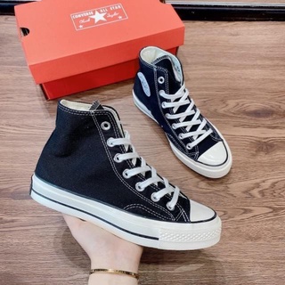 Giày cv classic 1970 đen cao cổ-thấp cổ-lót xanh cao cấp