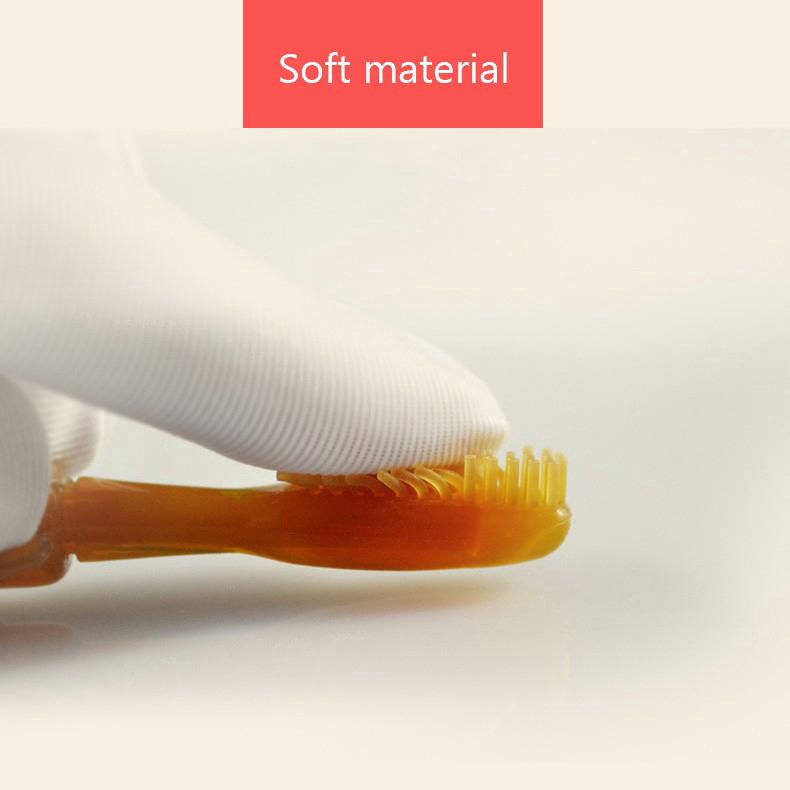 Bàn chải đánh răng bằng silicon cho bé