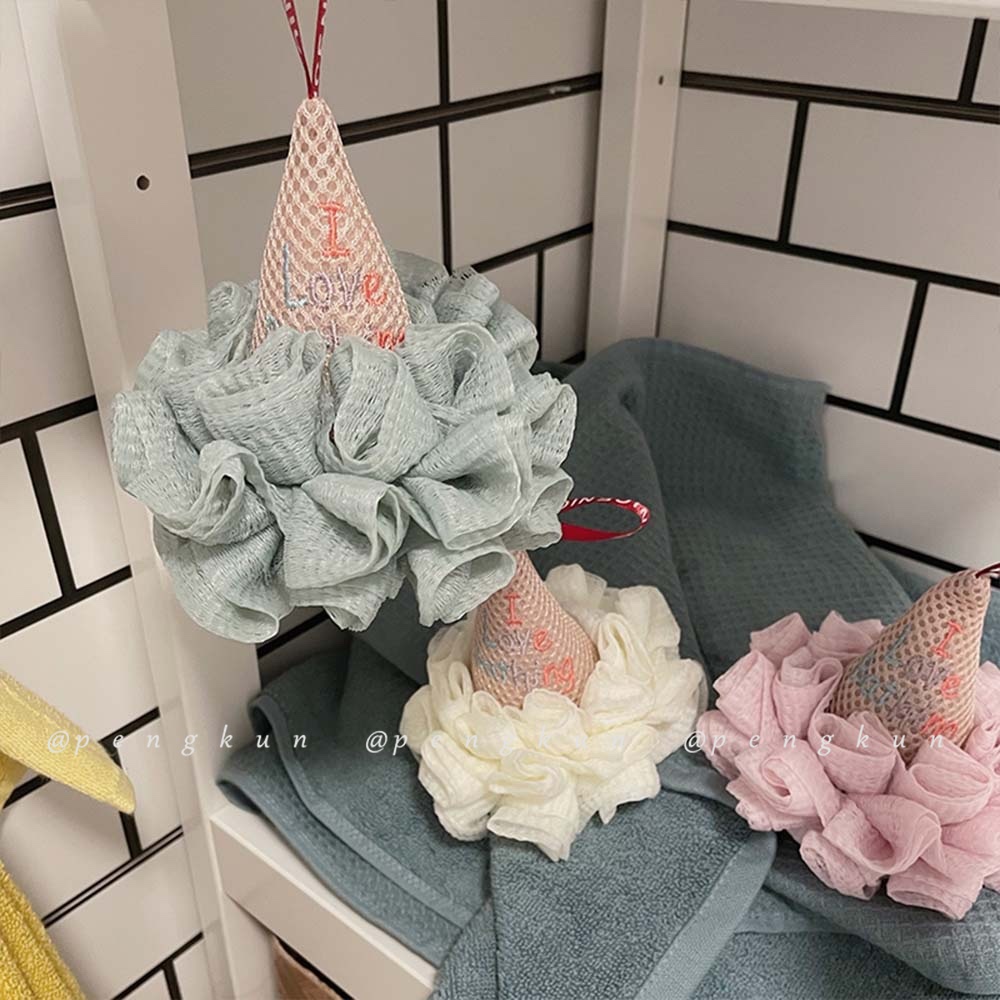 Bóng tắm thiết kế hình que kem đáng yêu