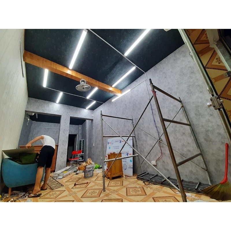 10M Giấy Dán Tường Giả Xi Măng