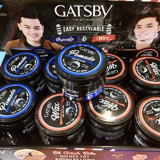 Sáp vuốt tóc nam Gatsby Easy Restylable Wax Hard Type65g