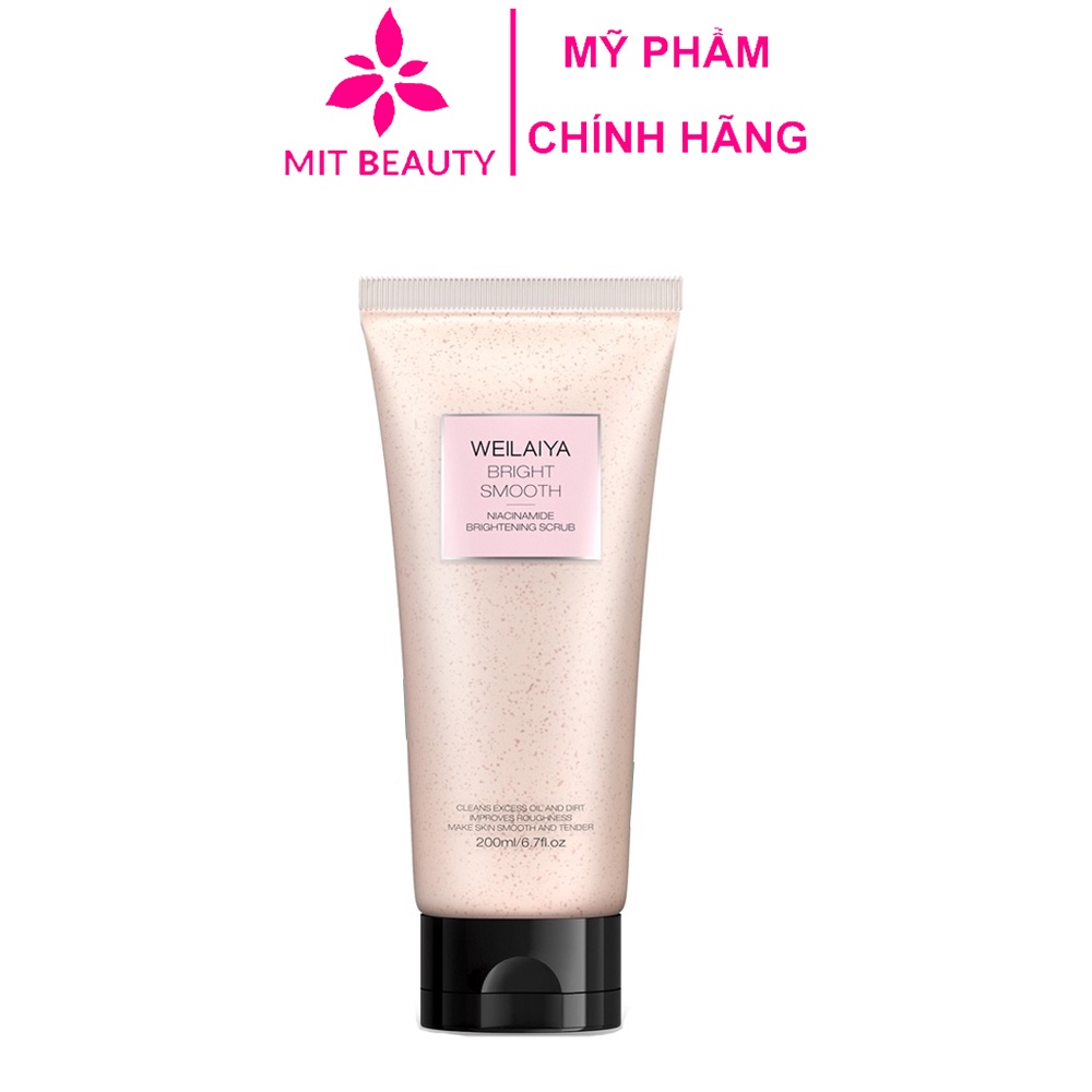 Kem ủ trắng body Weilaiya 200ml Mit Beauty chiết xuất vỏ hồ đào làm sáng trẻ hóa da mịn màng hiệu quả