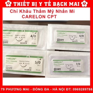 Chỉ Phẫu Thuật CPT Carelon [3/0, 4/0, 5/0, 6/0, 7/0]
