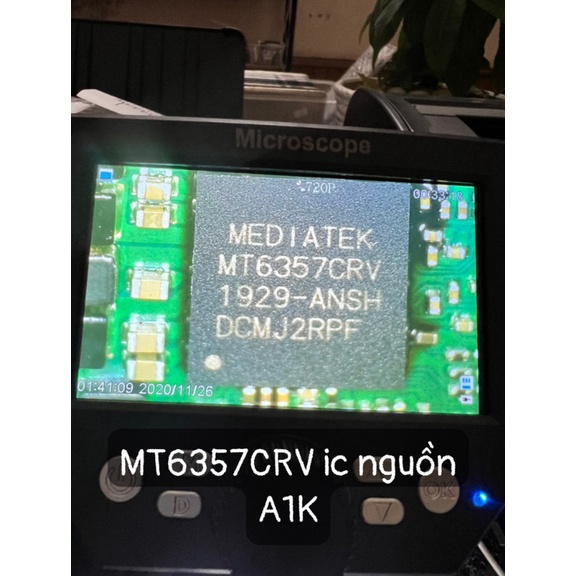 MT6357CRV ic nguồn A1K, A20S SS/AA12 oppo