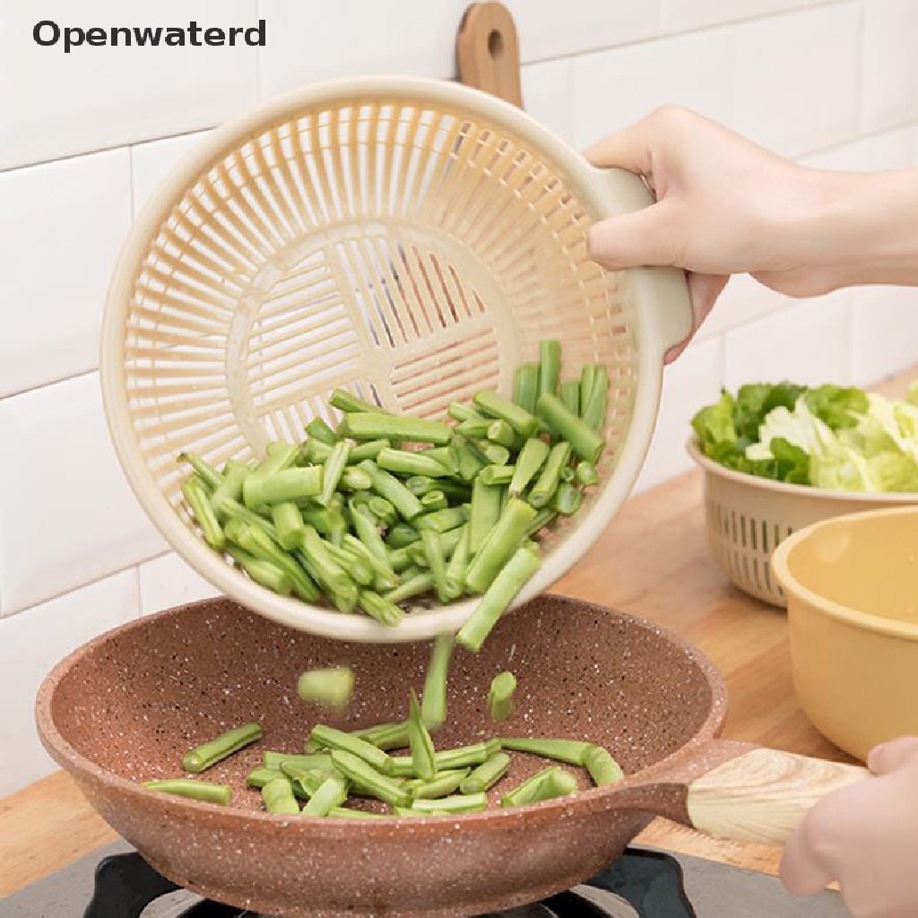 Rổ rửa trái cây và rau củ hai lớp có thể tháo rời
