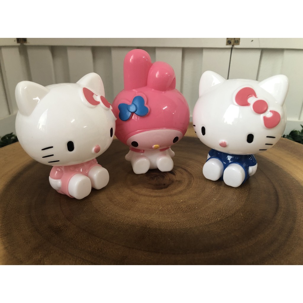 Set Mô Hình Hello Kitty 3 Trong 1 Trang Trí Bánh Kem