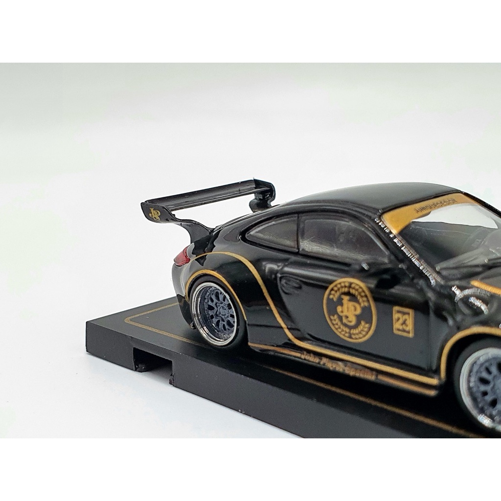 Xe Mô Hình Porsche Old & New 997 Black 1:64 Tarmac Works