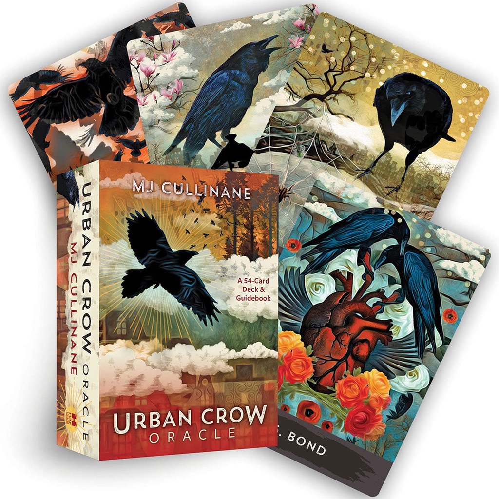 Bộ Bài Urban Crow Oracle (Mystic House Tarot Shop) - Bài Gốc Authentic Chính Hãng 100%