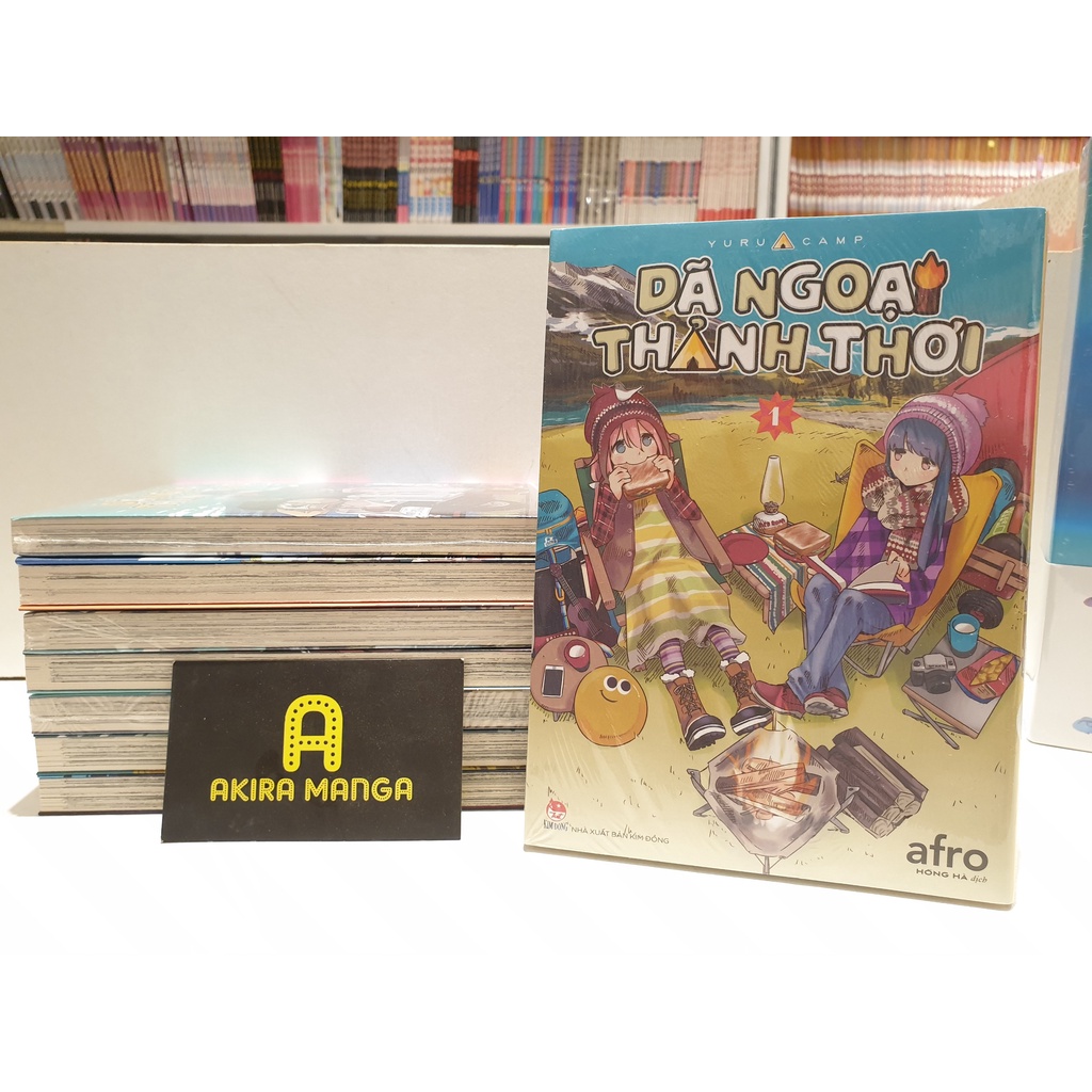 Truyện tranh: Dã ngoại thảnh thơi full 8 tập (đủ phụ kiện) - NXB Kim Đồng