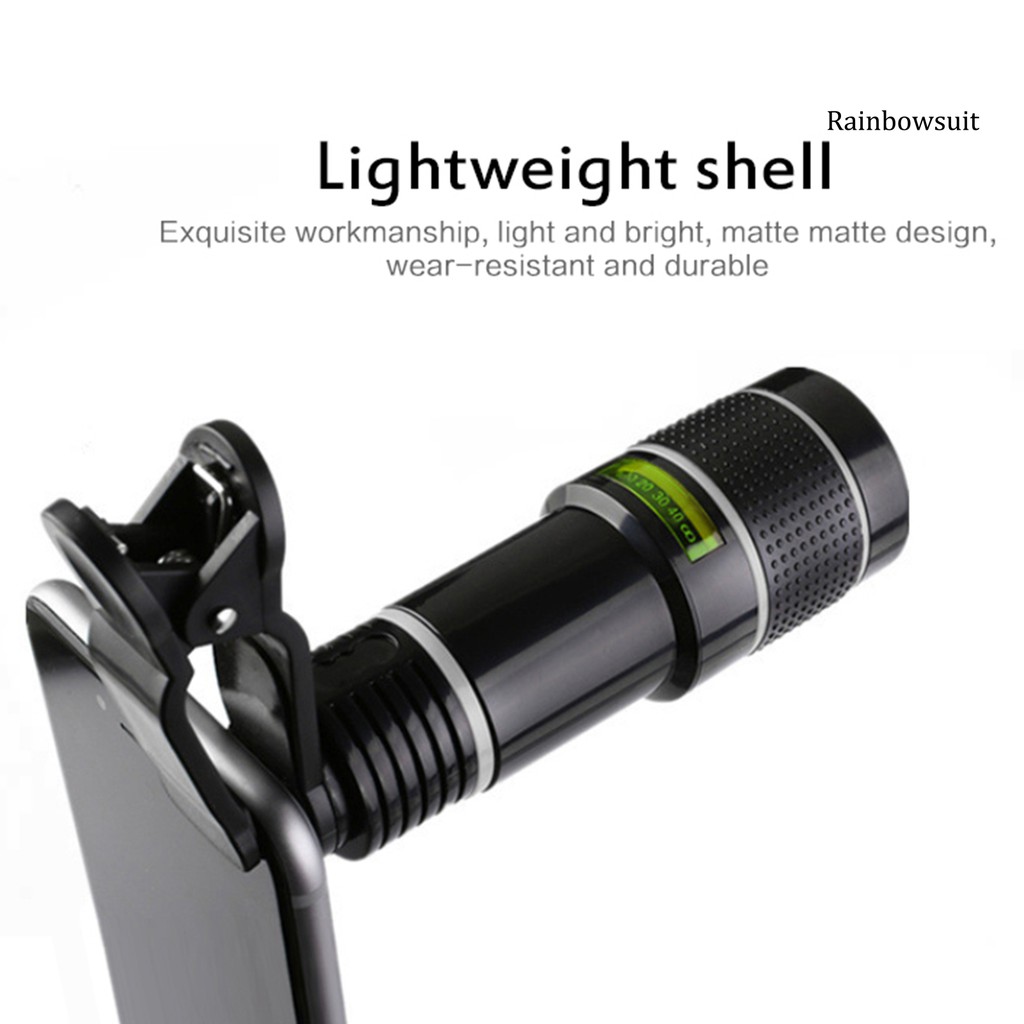 Ống Kính Mở Rộng Gấp Được Rb-20X Kèm Kẹp Cho Điện Thoại | BigBuy360 - bigbuy360.vn
