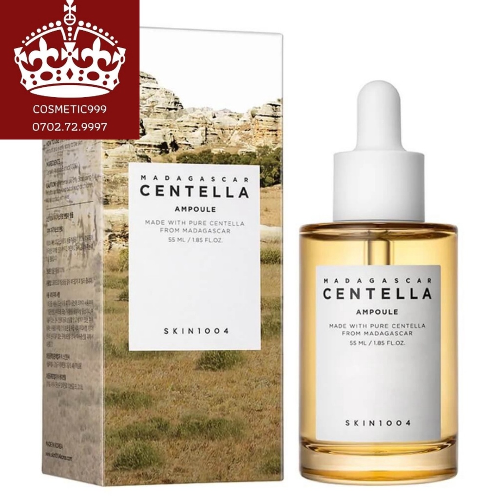 Serum rau má Skin1004 Madagascar Centella Asiatica 100 Ampoule hàn quốc chính hãng Cosmetic999