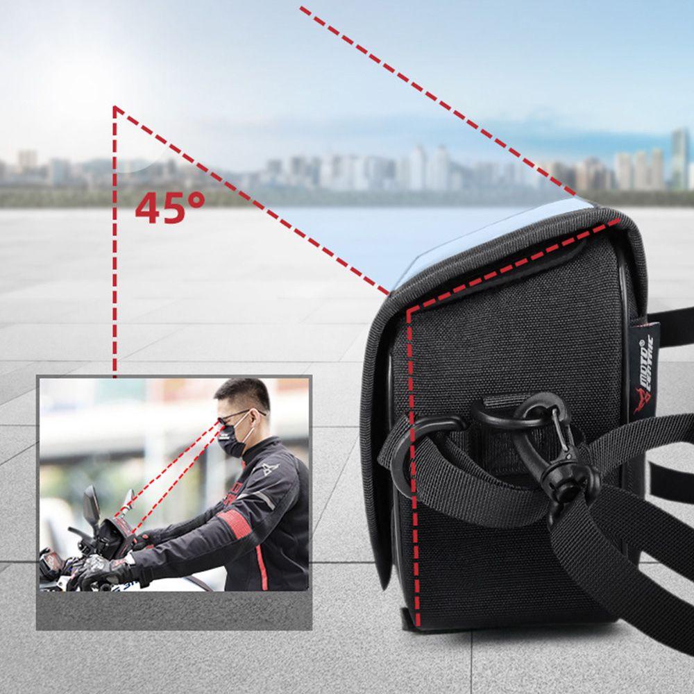 Shoukey Túi Đựng Đồ Gắn Phía Trước Xe Đạp / Xe Máy Có Thể Mở Rộng Màn Hình Cảm Ứng