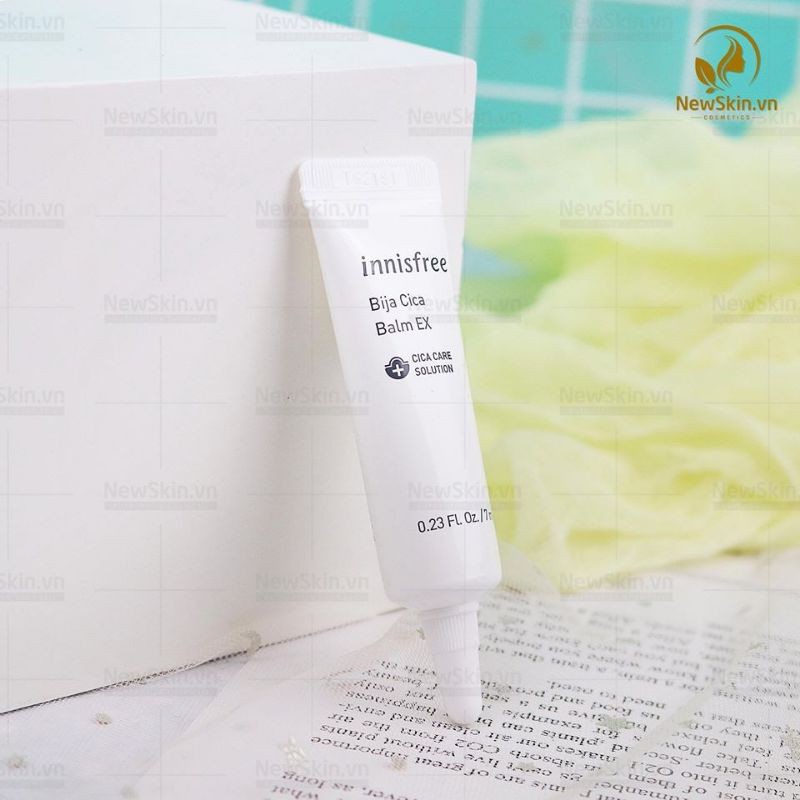 ✓ chính hãng✓ gel chấm mụn làm dịu kích ứng da innisfree Bija cica balm Ex 7ml