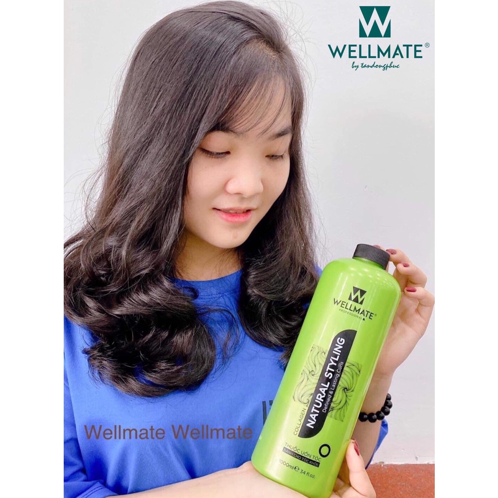 Uốn lạnh siêu xoăn Mollyhair thương hiệu Wellmate, công nghệ mới giúp tóc chắc khỏe và sáng bóng mùi thơm dịu nhẹ
