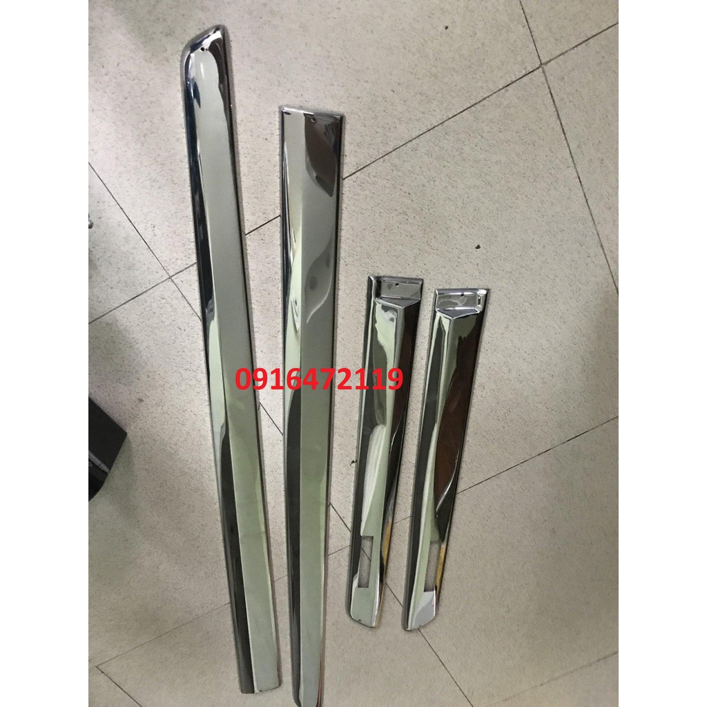 Ốp nẹp sườn mạ crom Spark 2007-2009