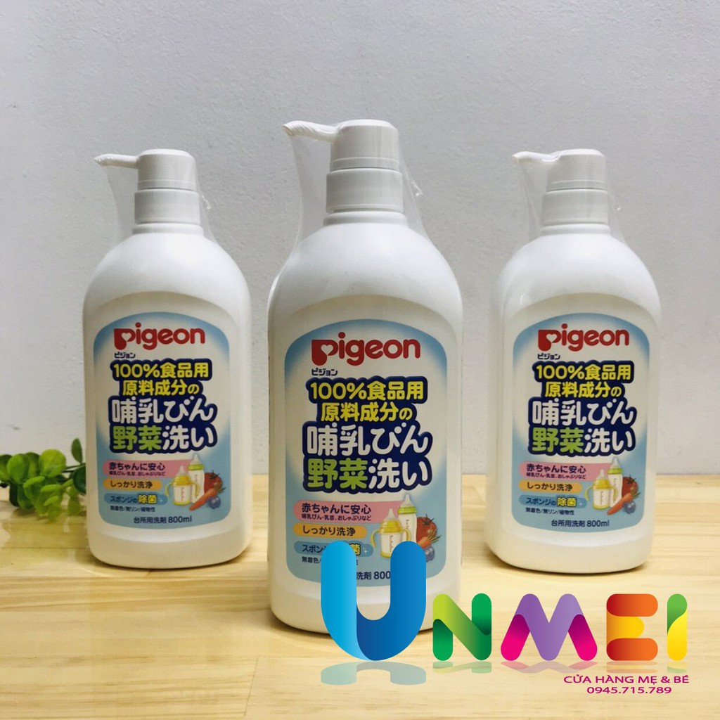 Nước rửa bình sữa Pigeon 800ml