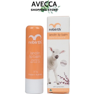 Son Dưỡng Môi Rebirth Nhau Thai Cừu Chống Khô & Nứt Nẻ Hương Mơ 3.7g