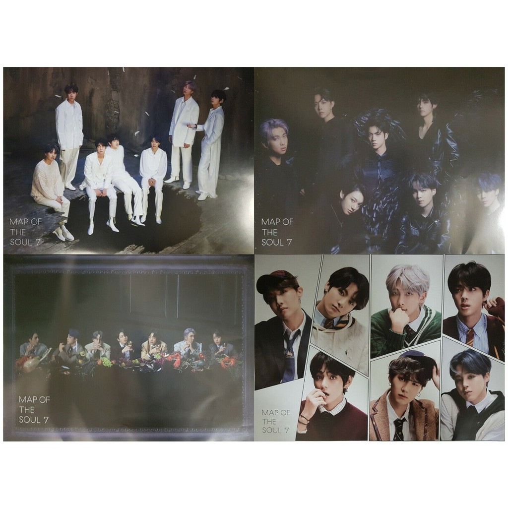 Poster offical BTS MOTS7 BLACKPINK