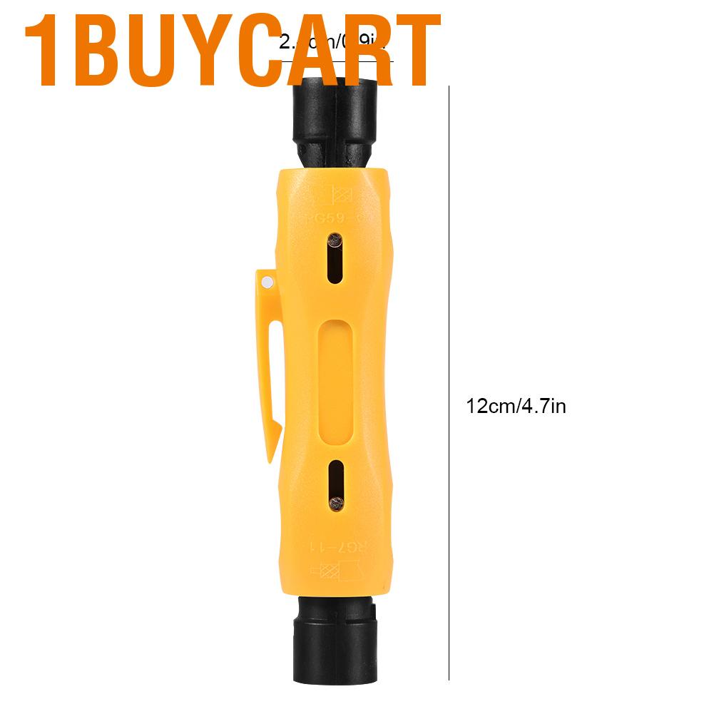Dụng cụ tuốt vỏ dây cáp RG59 RG6 RG7 RG11 tiện dụng