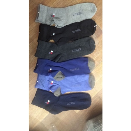 10 đôi tất vớ nam cotton cổ cao  Bizmen - Dzung