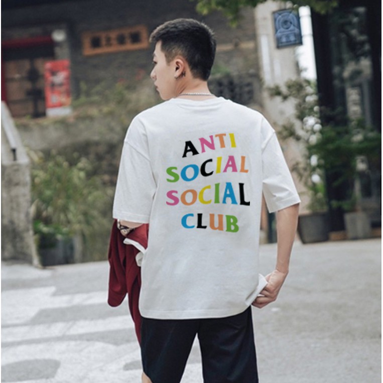 Áo Thun Tay Lỡ Unisex Anti Social M2