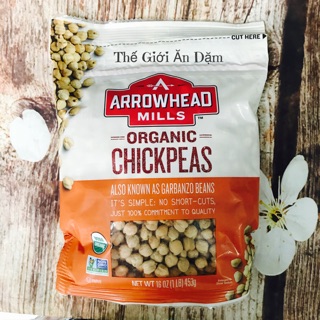 Đậu Gà Hữu Cơ Arrowhead Mills 453g