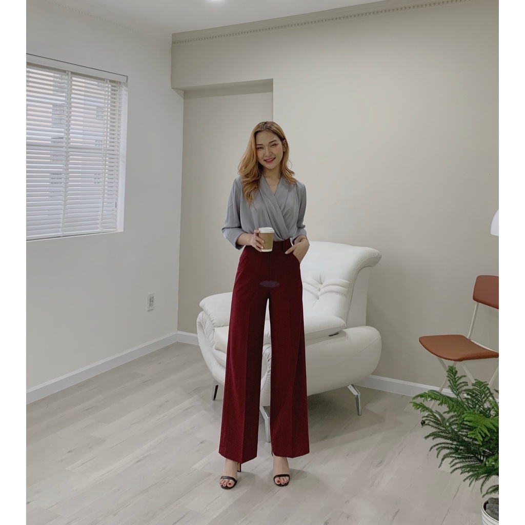 Quần ống suông Cói Design