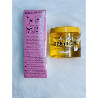Giấy Wax Lông 100 tờ - Giúp tẩy lông triệt để