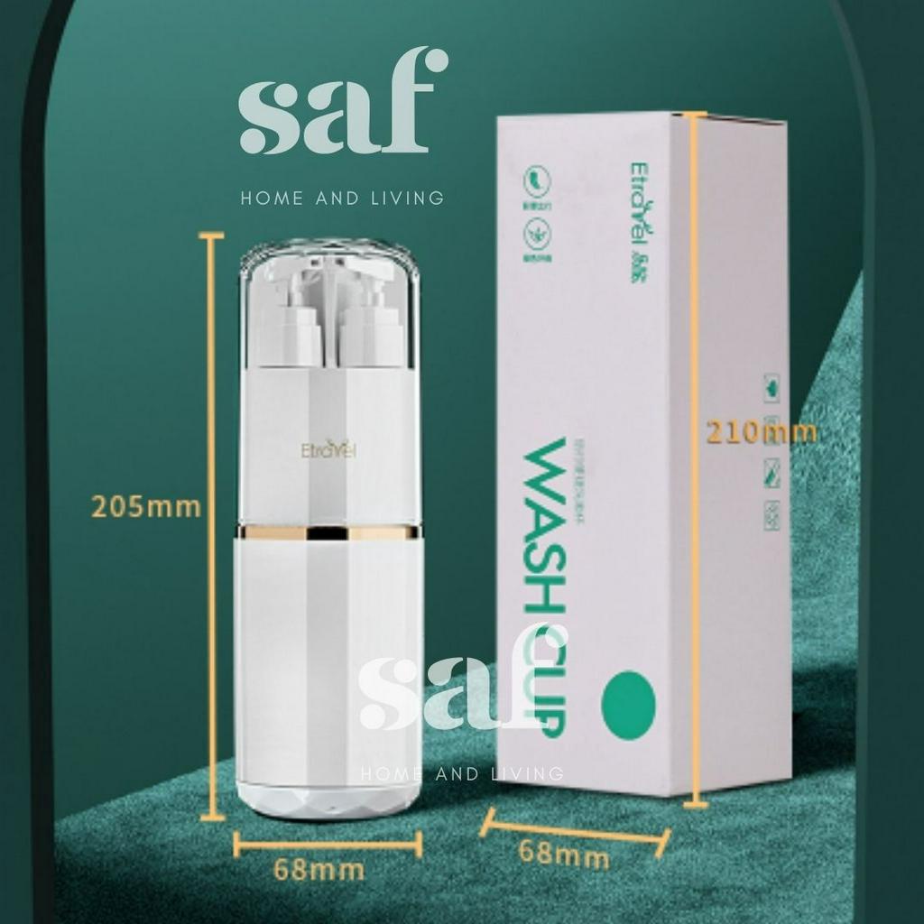 Bình chiết mỹ phẩm du lịch cao cấp, đựng bàn chải, kem đánh răng thông minh tiện lợi 5-IN-1 ETRAVEL