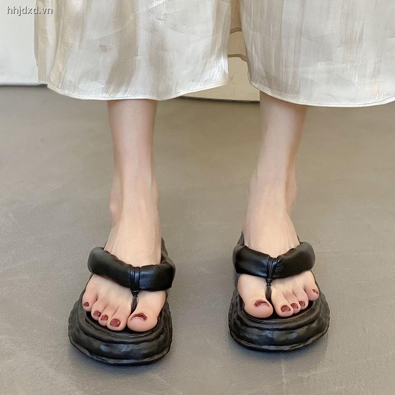 Dép Xỏ Ngón Đế Dày Phong Cách Thời Trang Mới 2022 Dành Cho Nữ