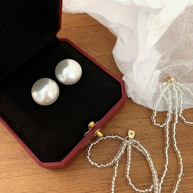 Khuyên Tai Dáng Dài Đính Ngọc Trai Phối Tua Rua Sang Trọng Ngọt Ngào Thời Trang