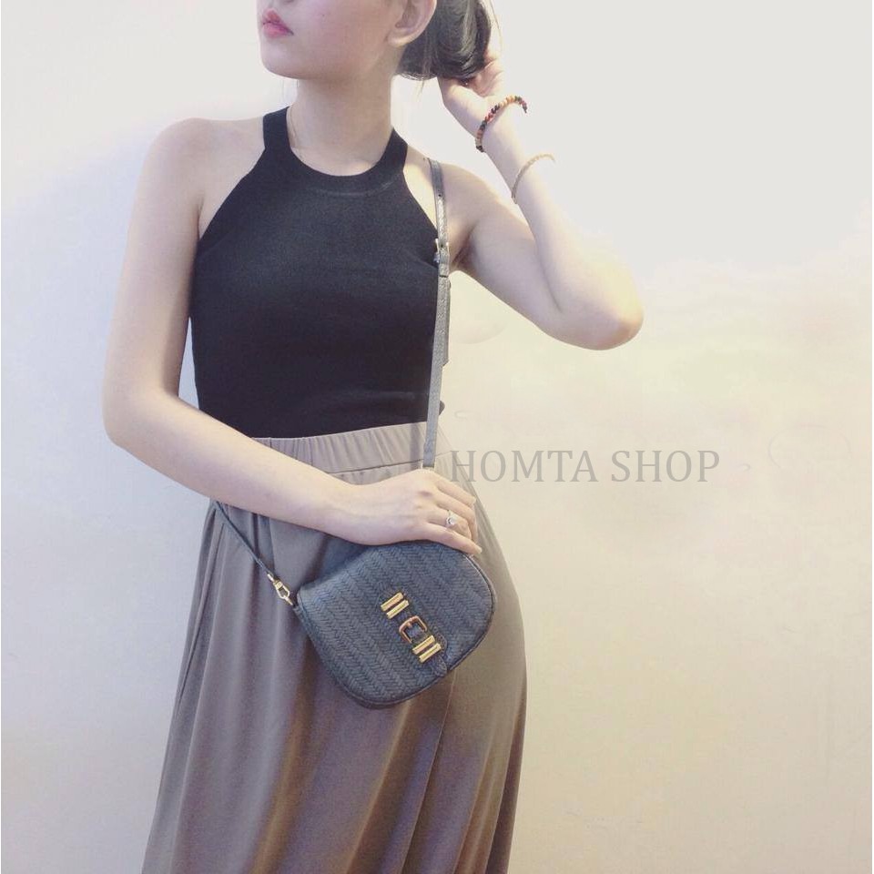 Áo Cổ Yếm Thun Tăm