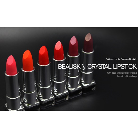 [BEAUSKIN]20COLOR💝THƯƠNG HIỆU HÀN QUỐC💝Crystal Lip Stick KOREA cosmetics 3W