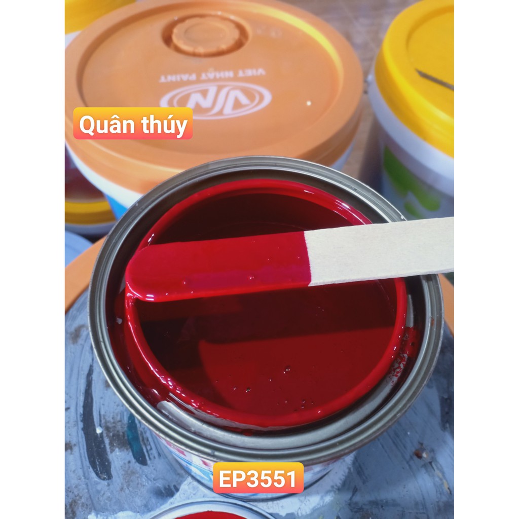 [Giá hủy diệt] Sơn kẽm Hải Âu Epoxy Màu đỏ tươi EP3551 (1L) sơn mạ kẽm 2 thành phần