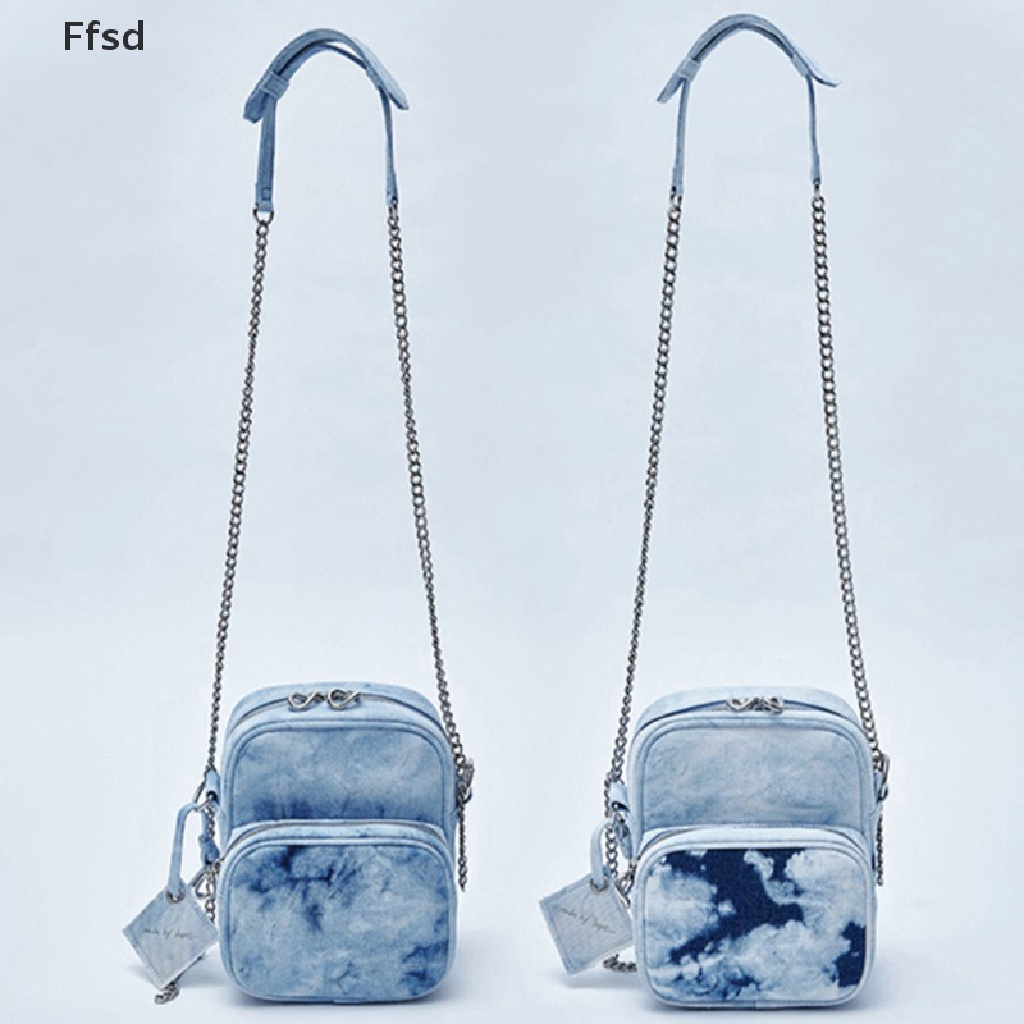 {Ffsd} Ba Lô Denim Nhuộm Màu Cá Tính Phong Cách KPOP Bangtan Boys Cho Học Sinh * Hot