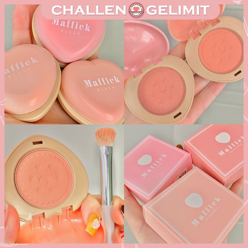 [Hàng mới về] Phấn má hồng Maffick blush hộp thiếc hình tim KK | BigBuy360 - bigbuy360.vn