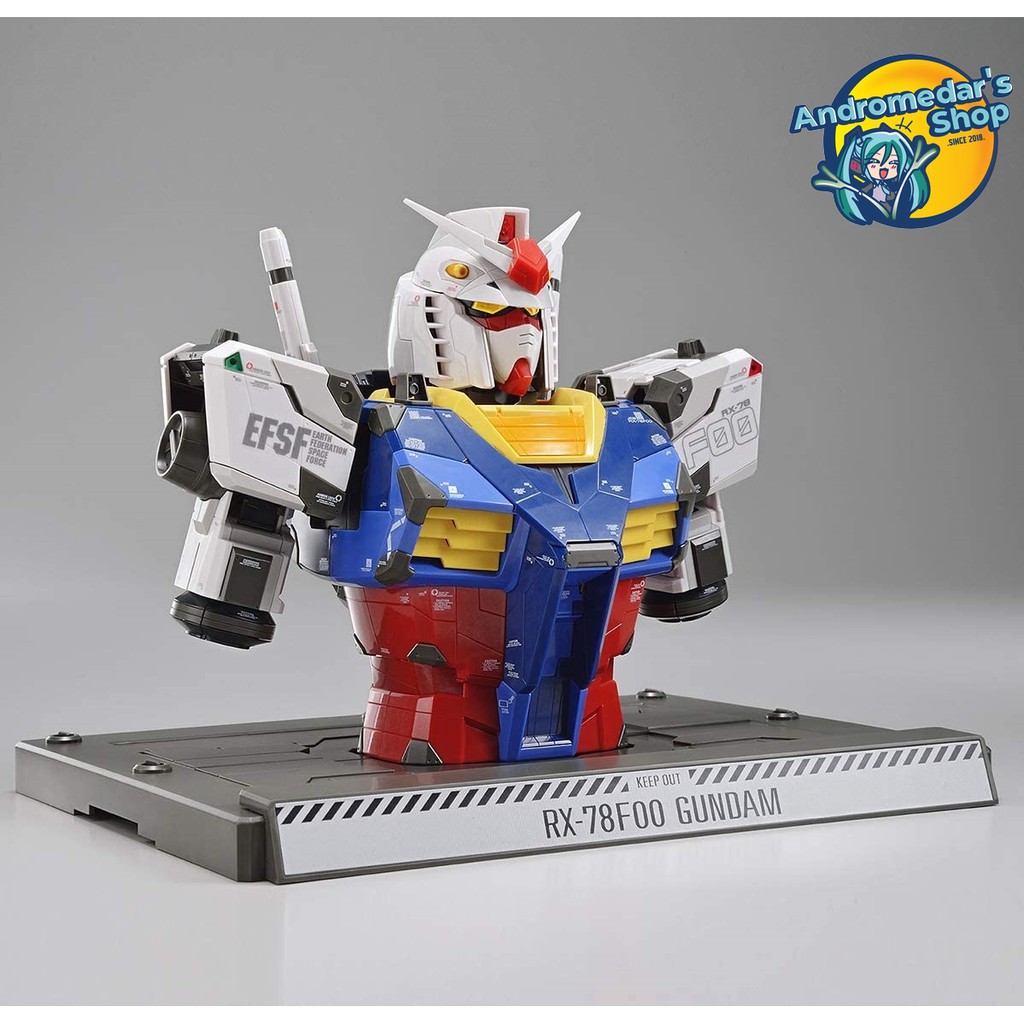 [Bandai] Mô hình lắp ráp 1/48 RX-78F00 Gundam Bust Model [Gundam Factory Yokohama] Plastic Model