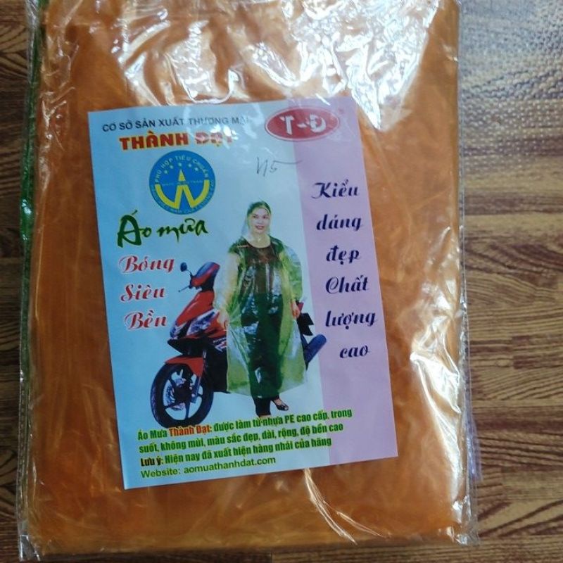 Áo mưa giấy dùng 1 lần - mẫu ngẫu nhiên