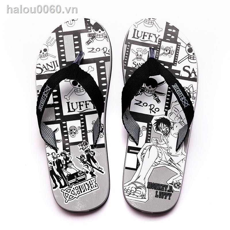 Dép xỏ ngón in hình hoạt hình One Piece