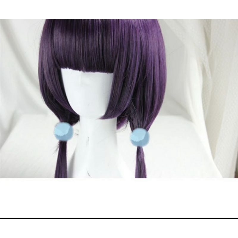 [Sẵn] Wig/tóc giả cosplay Maika Sakuranomiya màu tím đen - Blend S tại MIU SHOP 03