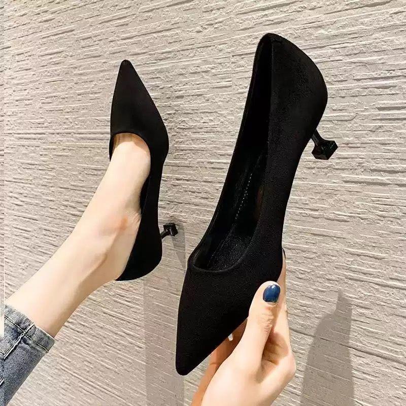 Giày Cao Gót Mũi Nhọn Thời Trang Công Sở Cho Nữ