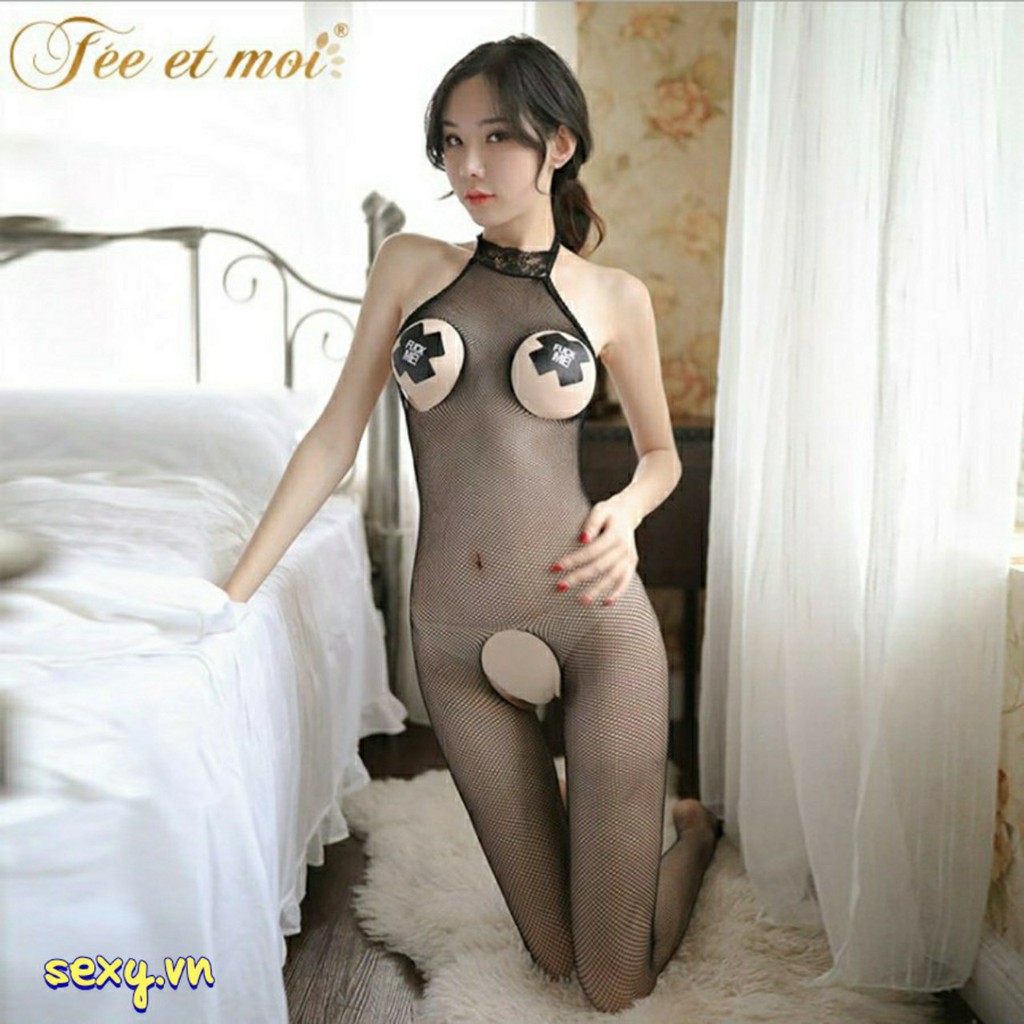 ĐỒ NGỦ SEXY COSPLAY Đồ lót sexy khoét ngực xẻ đáy, lọt khe gợi cảm quyến rũ - MÃ FL004