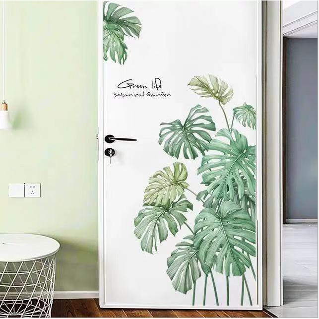 Decal dán tủ lạnh - dán trang trí tường phong cách Hàn Quốc GreenLife