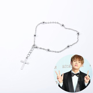 Vòng tay CHỮ THẬP THÁNH GIÁ idol V Bangtanboy phụ kiện thời trang nam nữ phong cách unisex thần tượng kpop