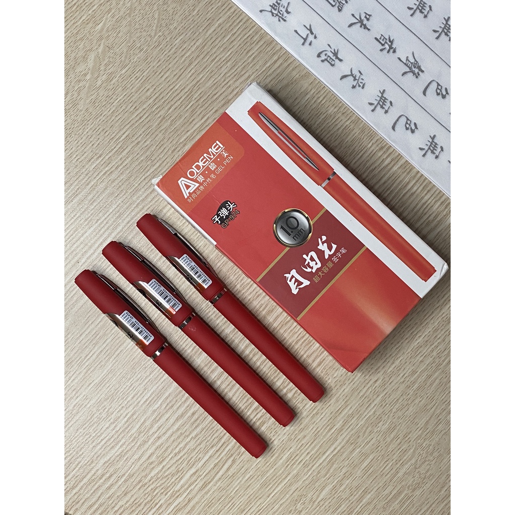 Bút gel luyện viết chữ Hán NHT Books - Luyện Viết chữ Trung, nhật, Hàn ODEMEI 0.7mm 1.0mm