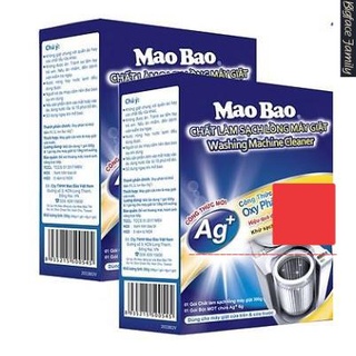 [ hot sale ] Combo Tẩy Lồng Giặt 2 hộp 300g Mao Bao ion bạc mới siêu sạch