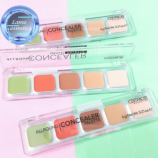 Bảng Che Khuyết Điểm 5 Ô CATRICE Allround Concealer Palette Chính Hãng 100%