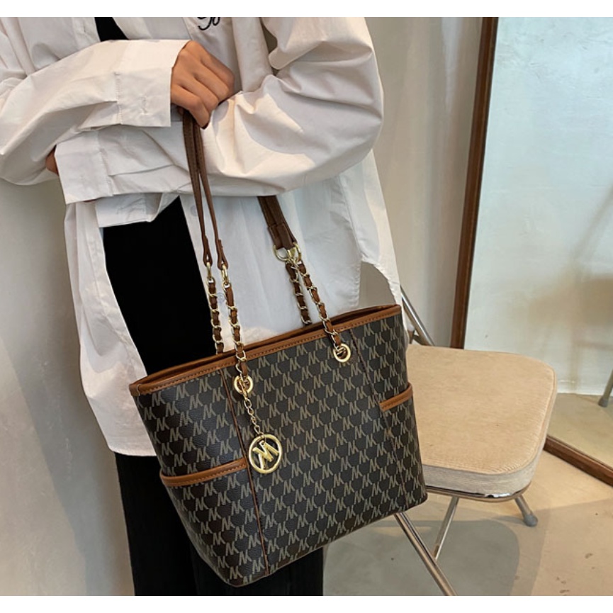 Túi xách nữ, bản to, màu sắc trang nhã lịch sự, mẫu mã thanh lịch