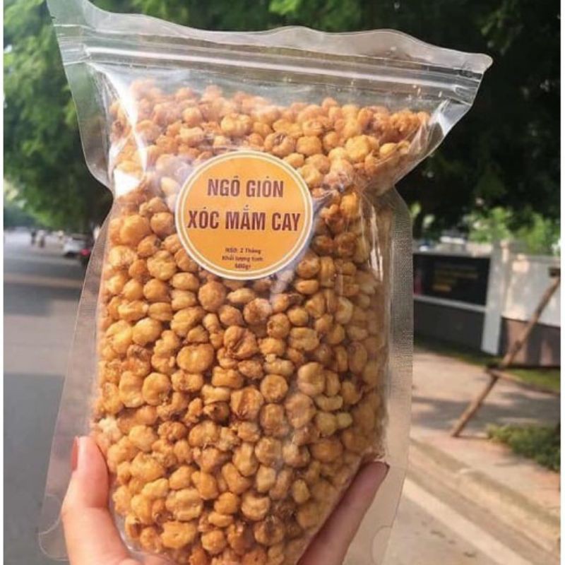 500g ngô sóc mắm cay ❤️ Ngô cay sóc mắm_ giòn tan | BigBuy360 - bigbuy360.vn