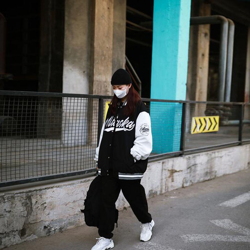 Áo Khoác Bóng Chày Họa Tiết Graffiti Cá Tính Cho Nam Nữ | BigBuy360 - bigbuy360.vn